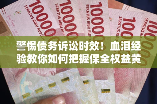 武汉警惕债务诉讼时效！血泪经验教你如何把握保全权益黄金期