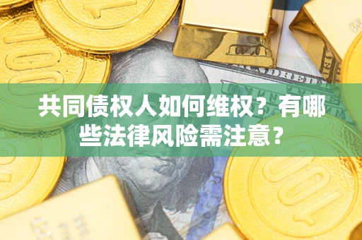 武汉共同债权人如何维权？有哪些法律风险需注意？