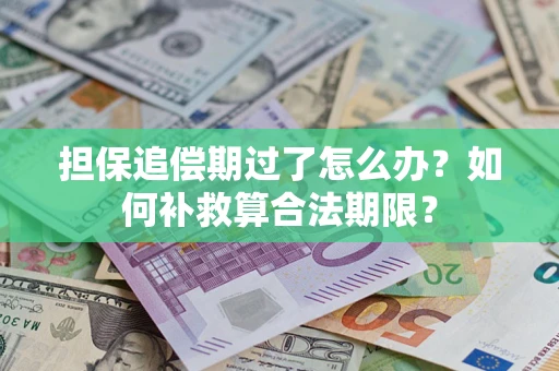 武汉担保追偿期过了怎么办？如何补救算合法期限？