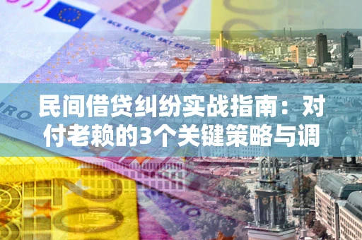 武汉民间借贷纠纷实战指南：对付老赖的3个关键策略与调解盲区解析