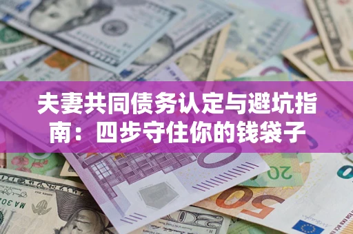 武汉夫妻共同债务认定与避坑指南：四步守住你的钱袋子