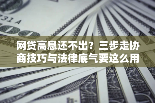 武汉网贷高息还不出？三步走协商技巧与法律底气要这么用